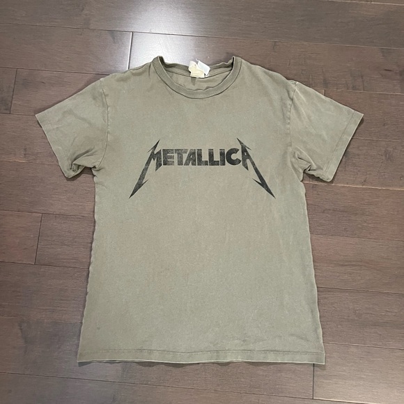 H&M oversized Metallica Tshirt -Size Small - Picture 1 of 3